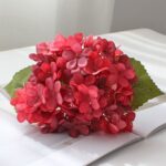 Silk Hydrangea - 37-CFSY4000 artificial flower in red