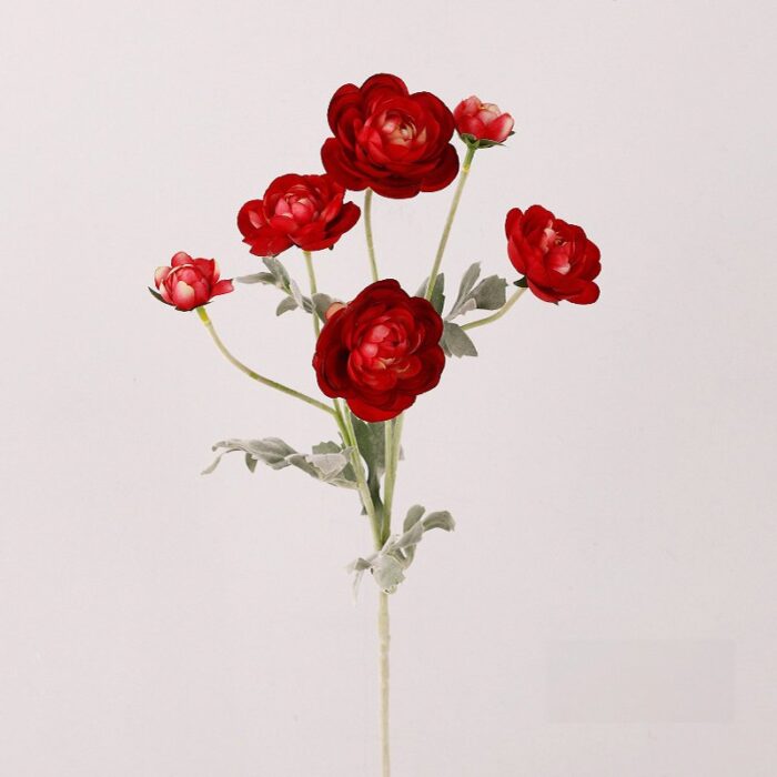 Cluster of faux lotus flowers, perfect as artificial flower décor for weddings.
