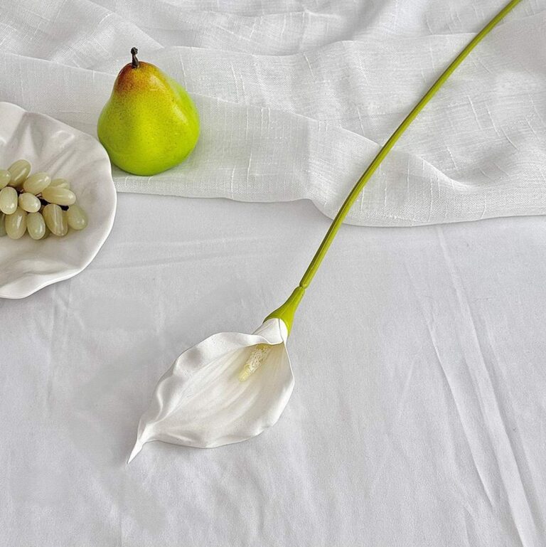 Eva Calla Lily - 62-YWMR1009 artificial flower in white