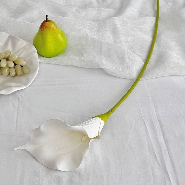 Eva Calla Lily - 63-YWMR2001 artificial flower in white