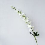 Silk Delphinium - 80-YWMR3008 artificial flower in white