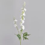 Silk Delphinium 2 Forks - 81-YWFX6005 artificial flower in white