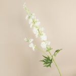 Silk Delphinium 2 Forks - 85-FSYH7000 artificial flower in white