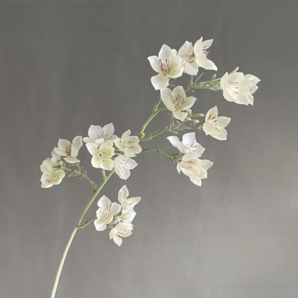 Delicate faux wedding flowers spray, perfect artificial flower accent for wedding decor and arrangements.