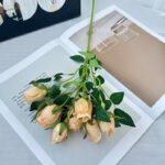 Silk Rose 7 Heads - 69-YWMR4009 artificial flower in yellow