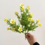 Silk Baby’s Breath - 51-YWMR2005 artificial flower in yellow