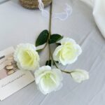 Silk Lisianthus 4 Heads - 46-YWMR2006 artificial flower in light green