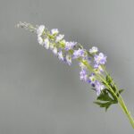 Silk Delphinium 2 Forks - 86-GDDH6009 artificial flower in light purple