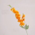 Silk Delphinium 2 Forks - 84-YWSY3000 artificial flower in orange