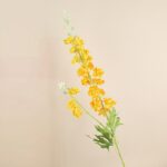Silk Delphinium 2 Forks - 85-FSYH7000 artificial flower in orange
