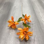 Cluster of realistic silk lilies, perfect faux wedding flowers for floral decor.
