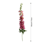Silk Delphinium - 41-TJMY6009 artificial flower size and dimensions