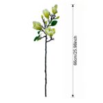 Real Touch Magnolia - 55-YWMR5002 artificial flower size and dimensions