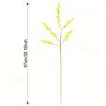 Silk Orchid 3 Florks - 56-YWMR1000 artificial flower size and dimensions