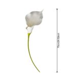 Eva Calla Lily - 63-YWMR2001 artificial flower size and dimensions