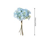 Silk Jasmine Bouquet - 75-YWMR5006 artificial flower size and dimensions