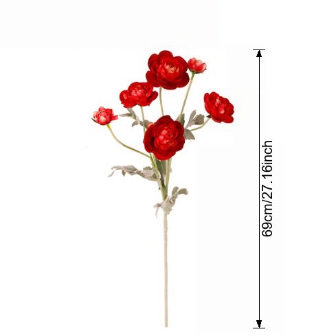 Realistic faux lotus flower bouquet, perfect artificial flower centerpiece for wedding decor.