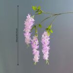 Three strands of artificial flower garlands, perfect real touch wedding flowers decor.