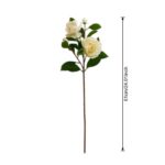 Faux gardenia cluster ideal for wedding decor, offering the look of real touch wedding flowers.